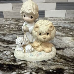 Precious Moments Figurine ‘And A Child Shall Lead Them’ 1996 #E9287R